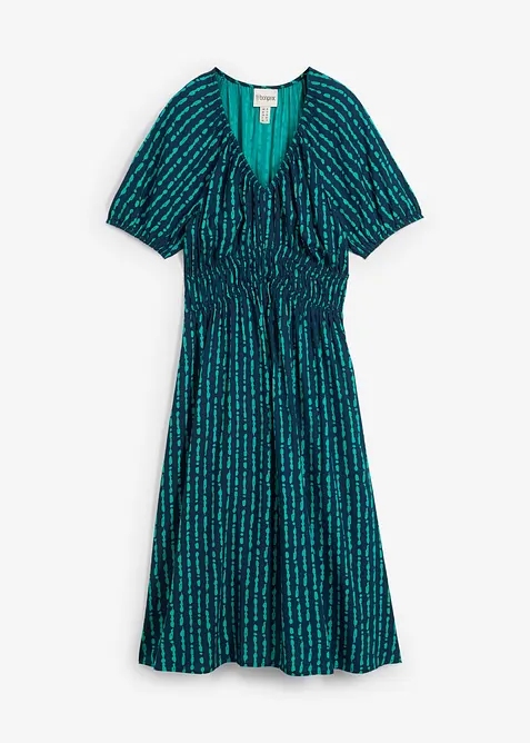 Robe midi en viscose douce, bonprix