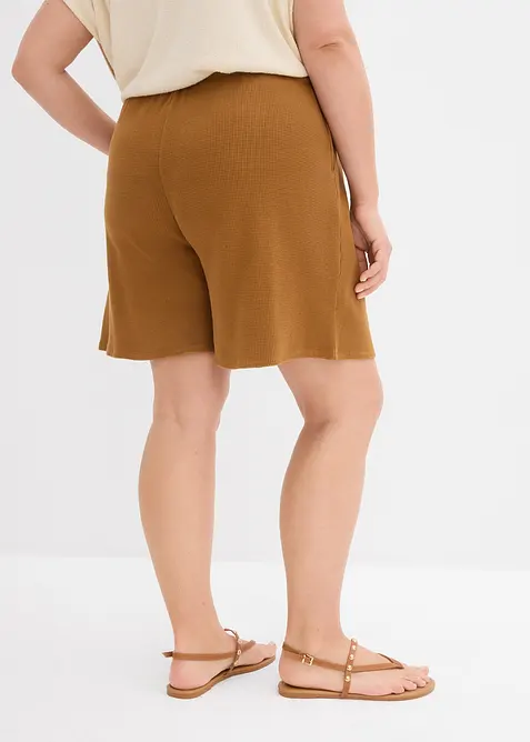 Short texturé 100% coton, bonprix