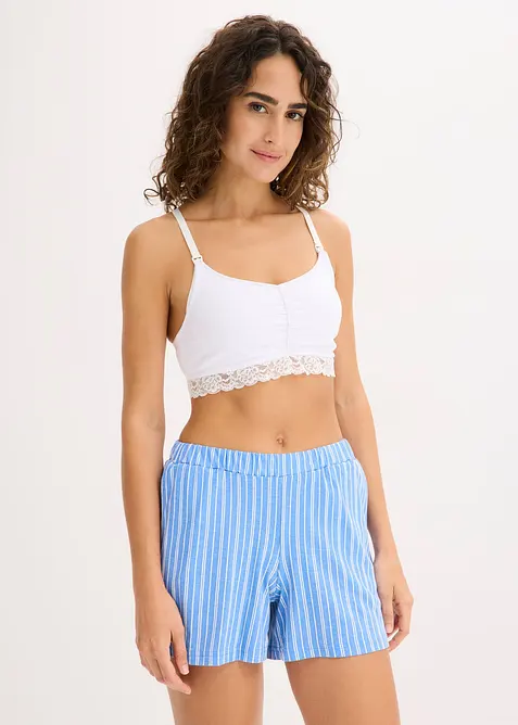 Lot de 2 soutiens-gorge d’allaitement coton, sans armatures, bonprix