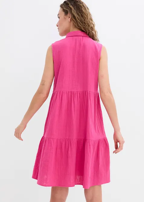 Robe-tunique légère en gaze de coton, bonprix
