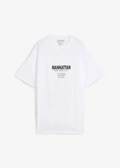 T-shirt oversize 100% coton, bonprix