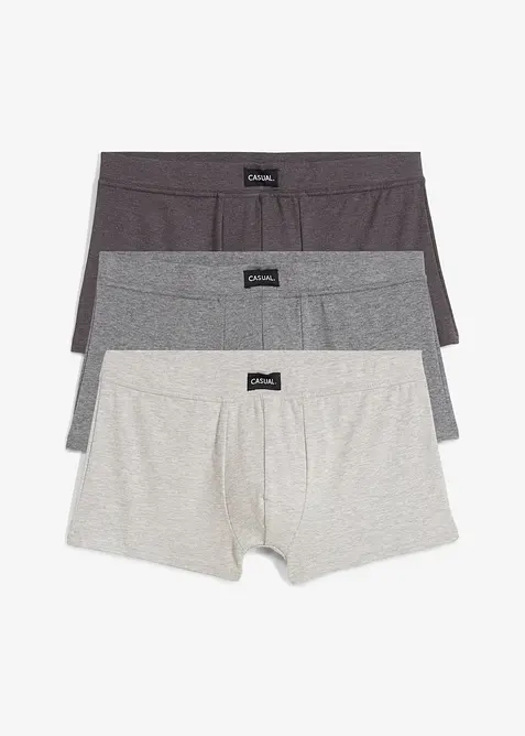 Lot de 3 boxers coton, bonprix