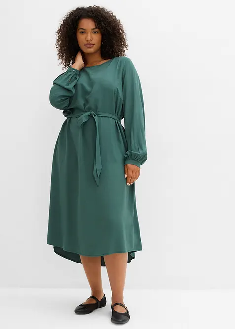 Robe midi en viscose, bonprix