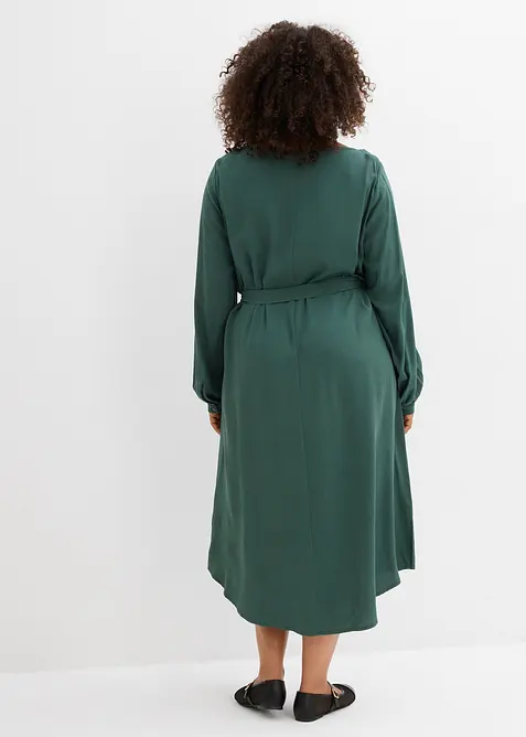 Robe midi en viscose, bonprix