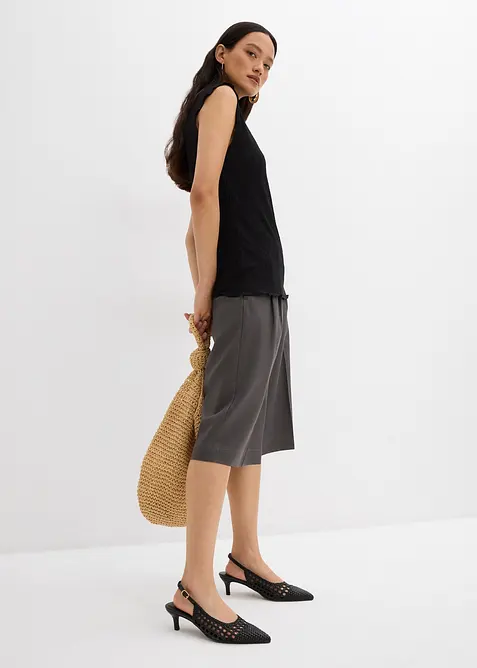 Top en crépon texturé, bonprix