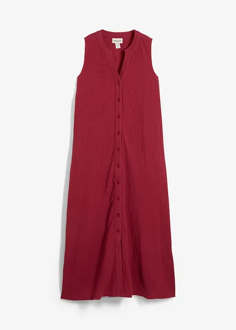 Robe blouse en gaze de coton, bonprix