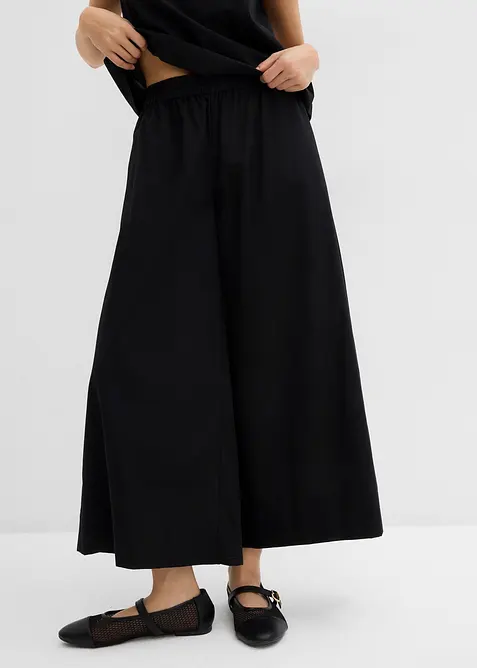 Jupe-culotte ample 100% coton, bonprix