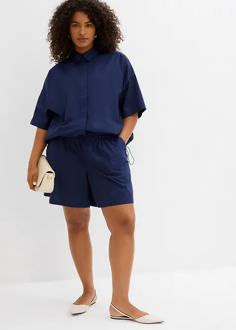 Chemisier oversize 100 % coton, bonprix