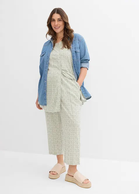 Pantalon sarouel en viscose, bonprix