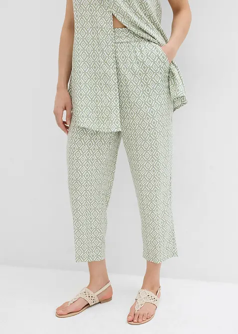 Pantalon sarouel en viscose, bonprix