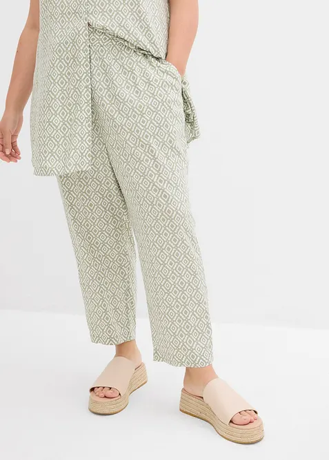 Pantalon sarouel en viscose, bonprix