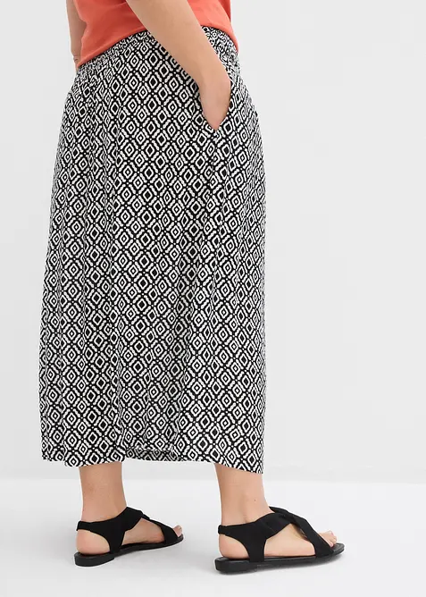 Jupe longue en viscose effet f, bonprix