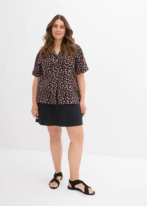 Jupe-short en gaze de coton, bonprix