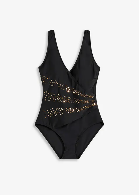 Maillot 1 pièce à paillettes, bonprix