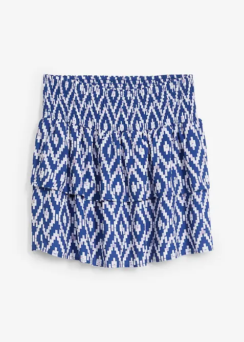 Mini-jupe en viscose fluide, bonprix