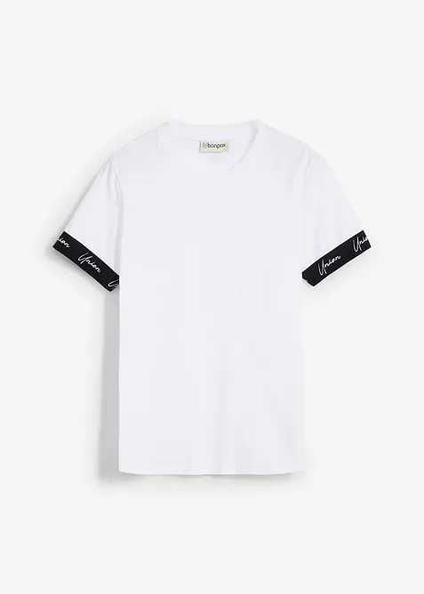 T-shirt 100% coton, slim, bonprix