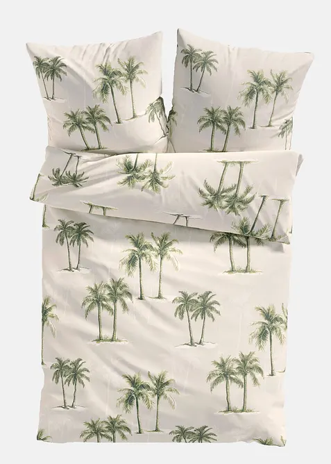 Parure de lit, imprimé palmiers, bonprix