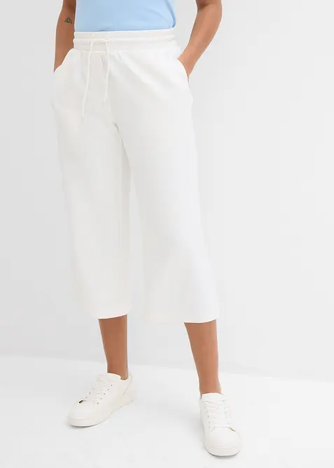 Pantalon en matière néoprène, bonprix