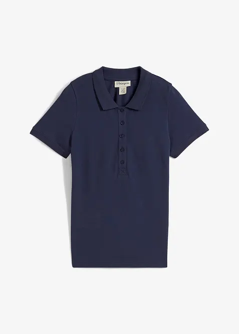 Polo en maille piquée 100% coton, bonprix