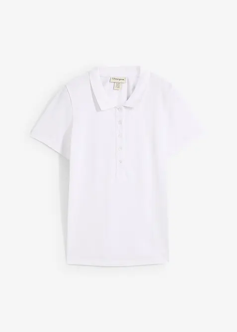 Polo en maille piquée 100% coton, bonprix