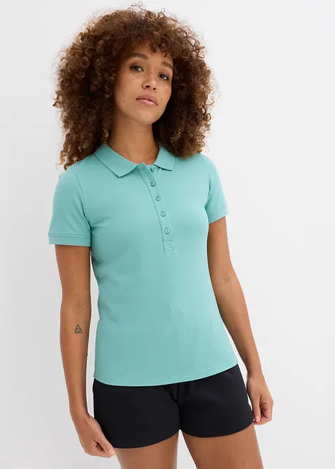 Polo en maille piquée 100% coton, bonprix