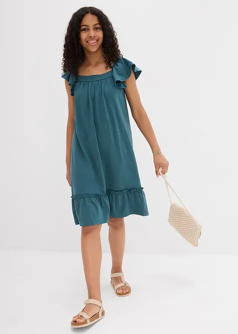 Robe en jersey coton extensible, bonprix