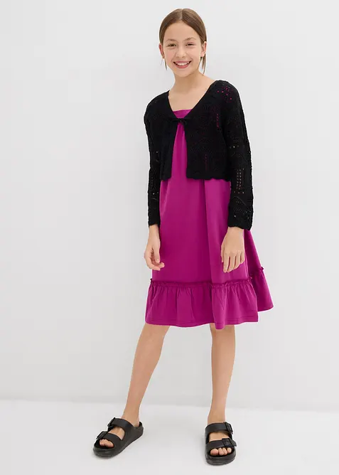 Robe en jersey coton extensible, bonprix