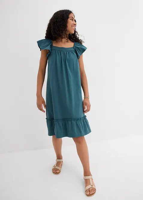Robe en jersey coton extensible, bonprix