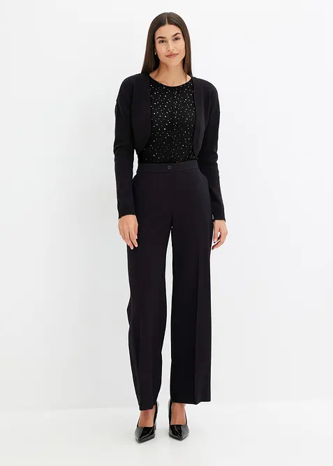 T-shirt en mesh brillant, bonprix