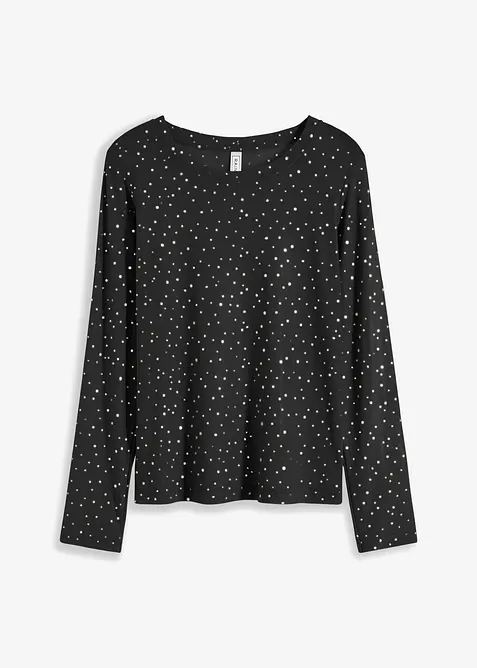 T-shirt en mesh brillant, bonprix