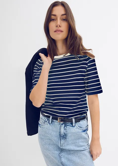 T-shirt épais 100% coton, bonprix