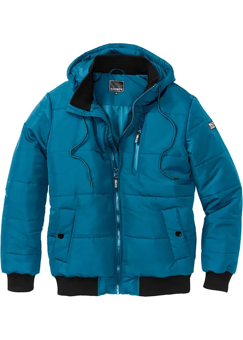 Blouson d’hiver matelassé à capuche, bonprix