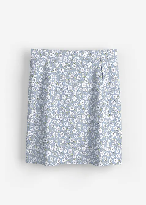 Mini-jupe en viscose fluide, bonprix