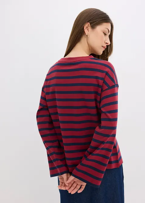 T-shirt marinière 100% coton, bonprix