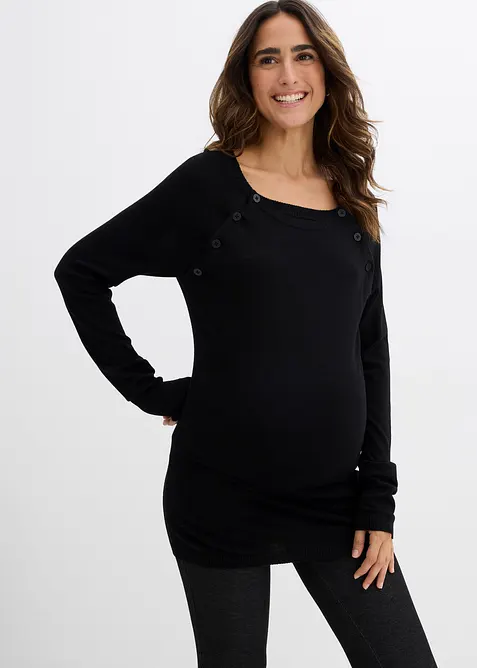 Pull de grossesse et d’allaitement en fine maille, bonprix