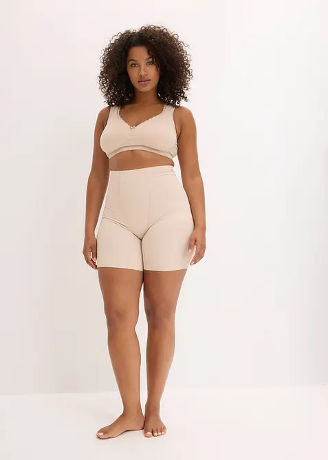 Lot de 2 soutiens-gorge minimiseurs moul&eacute;s coton, sans armatures, bonprix