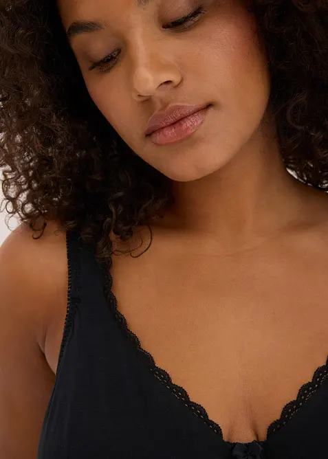 Lot de 2 soutiens-gorge minimiseurs moulés coton, avec armatures, bonprix