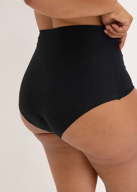 Culotte sculptante invisible 100% coton, maintien léger, bonprix
