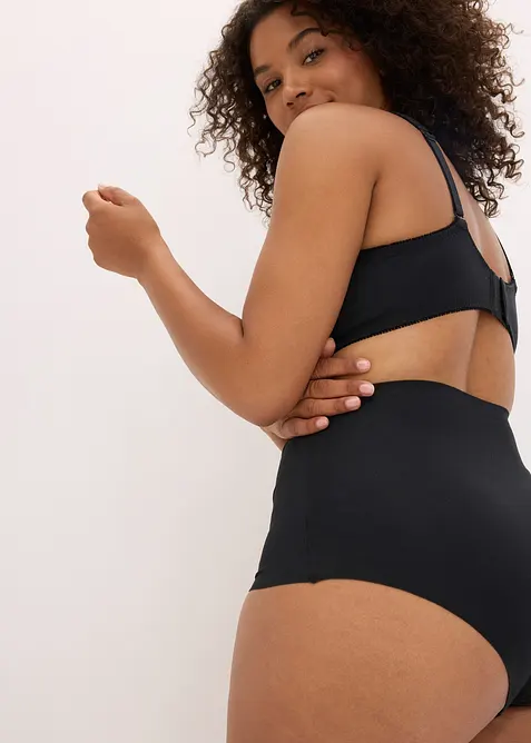 Culotte sculptante invisible 100% coton, maintien léger, bonprix