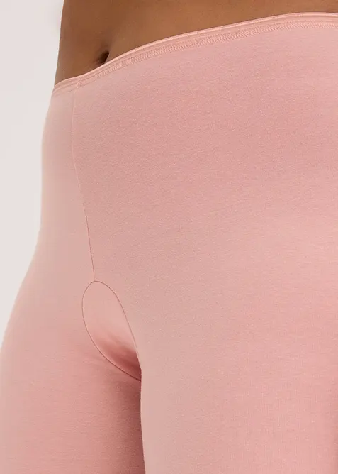 Lot de 3 boxers femme longs en coton extensible, bonprix