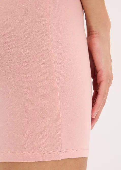 Lot de 3 boxers femme longs en coton extensible, bonprix