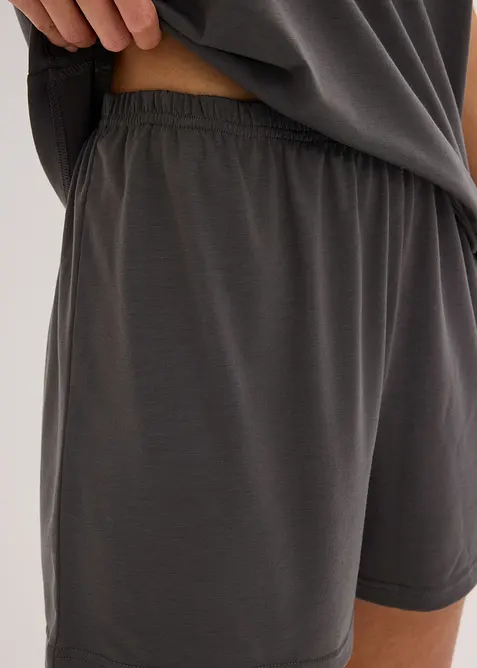 Pyjashort en matière douce et légère, bonprix