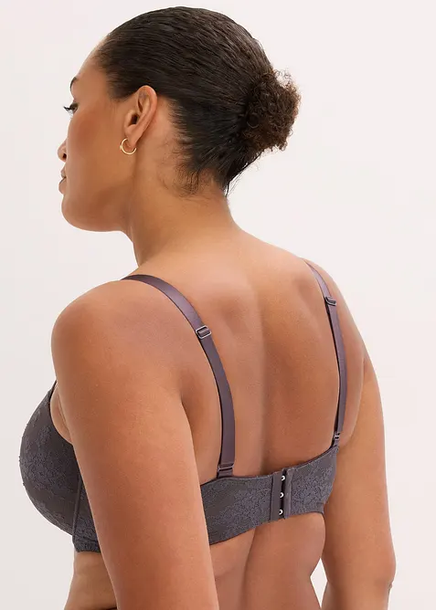 Lot de 2 soutiens-gorge balconnets avec dentelle, bonprix