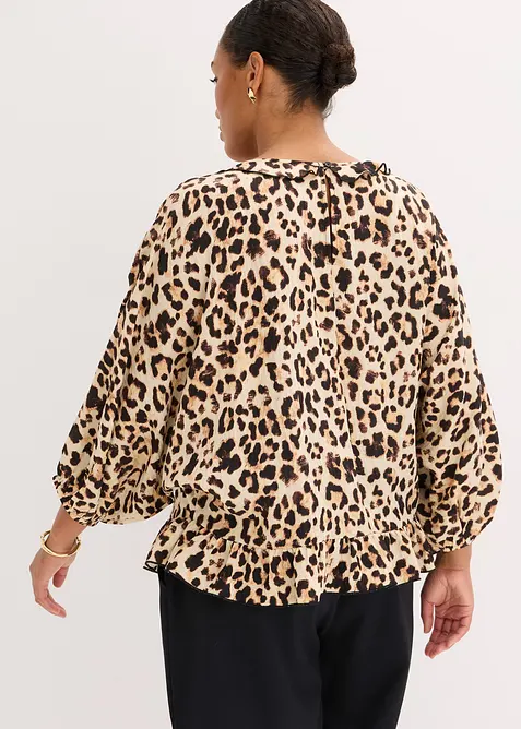 Blouse en fine viscose mélangée, bonprix