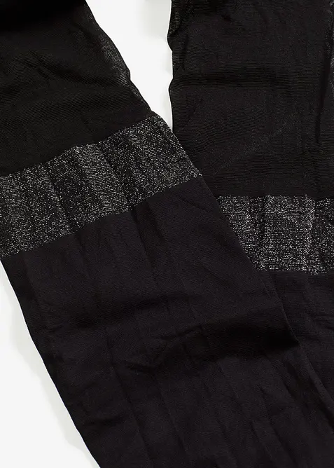 Collant 70den effet faux bas, avec bordure brillante, bonprix