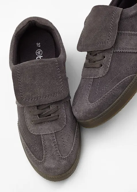 Sneakers en cuir, bonprix