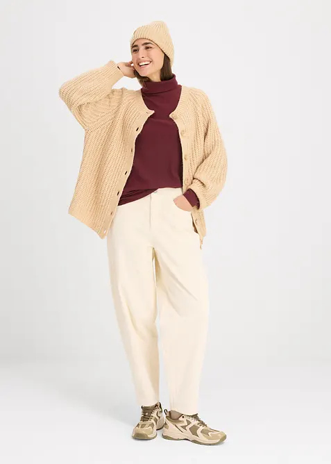 Pull chaud à col roulé, bonprix