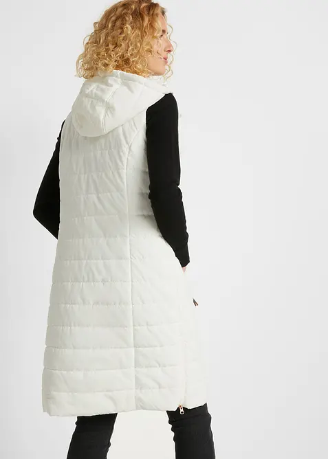 Doudoune longue sans manches, bonprix