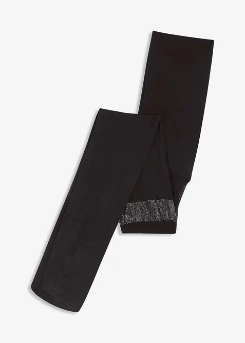 Collant 70den effet faux bas, avec bordure brillante, bonprix