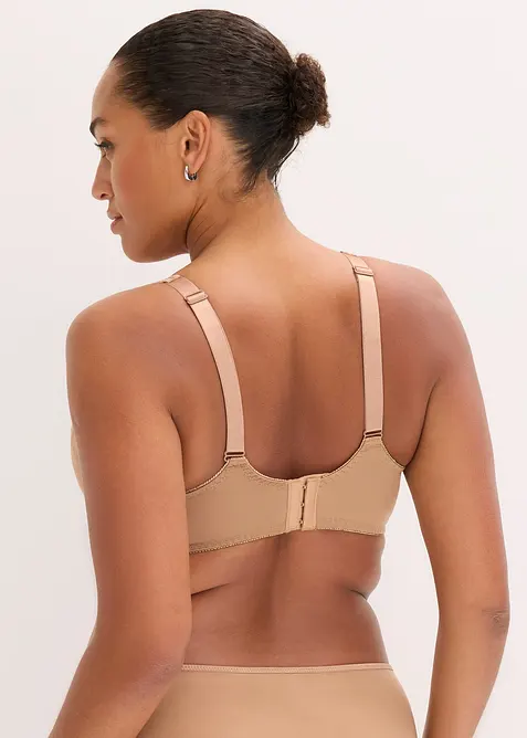 Lot de 2 soutiens-gorge avec effet brillant, bonprix